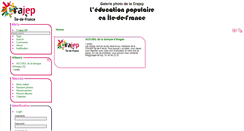 Desktop Screenshot of photos.crajep-idf.org